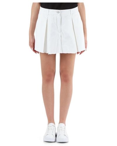 Replay Short Skirts - White
