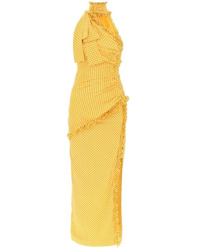 Alessandra Rich Dresses - Gelb