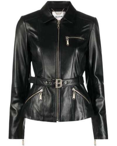 Blugirl Blumarine Jackets > leather jackets - Noir