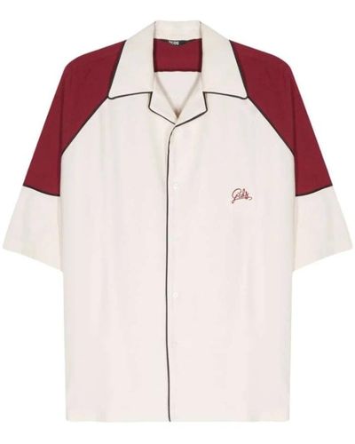 Gcds Shirts > short sleeve shirts - Rouge