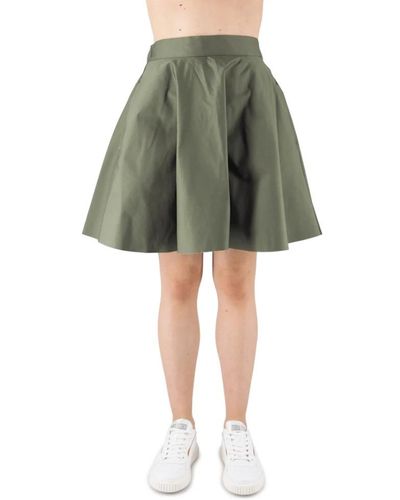 White Sand Short Skirts - Green