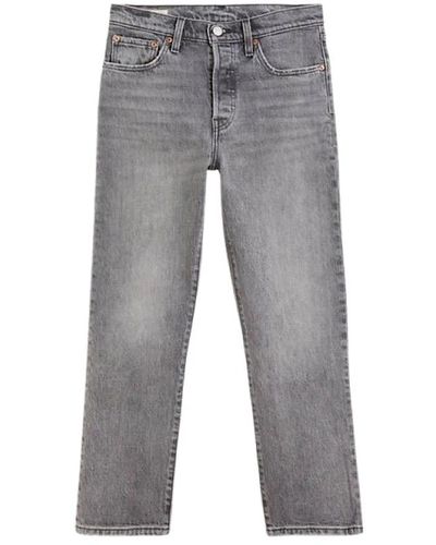 Levi's Straight Jeans - Grijs