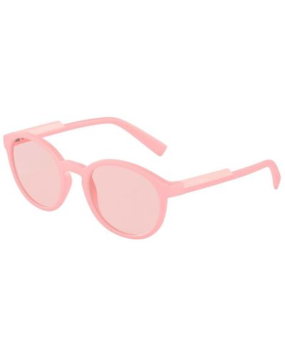Dolce & Gabbana Sunglasses,schwarze/graue sonnenbrille - Pink