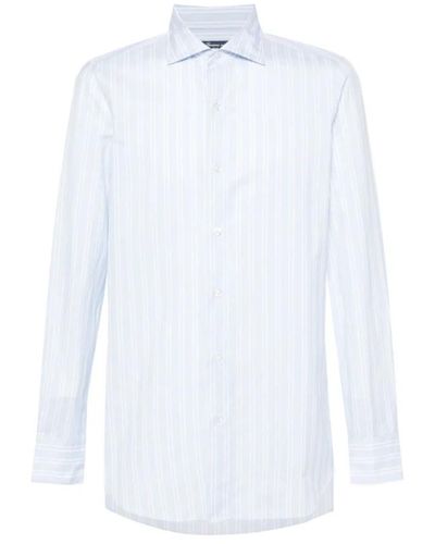 Finamore 1925 Shirts > formal shirts - Blanc