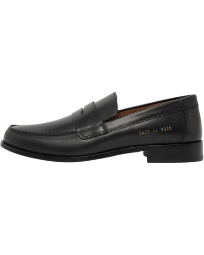 Common Projects Schwarzer loafer 2408-7547