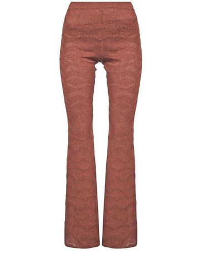 Akep Wide Trousers - Red