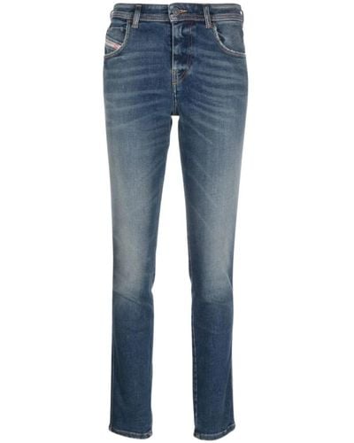 DIESEL Babhila slim-fit jeans - Blu