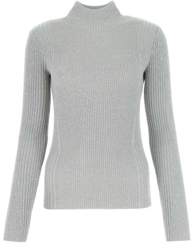 Dion Lee Grau Polyester Mischpullover
