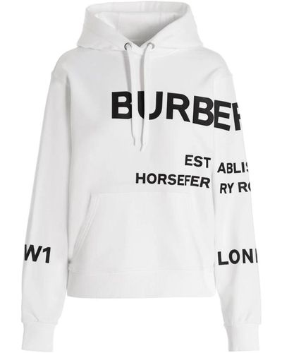 Burberry Hoodies - Bianco