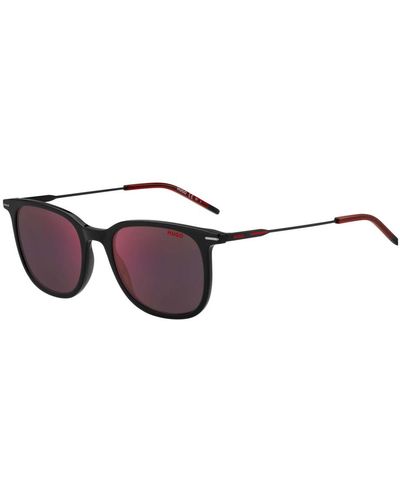 BOSS Schwarze/graue rote sonnenbrille - Braun