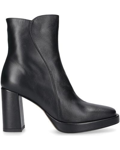 Pomme D'or Heeled Boots - Black