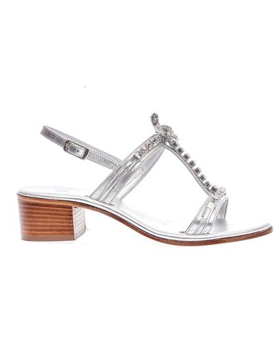 Paola Fiorenza Shoes > sandals > high heel sandals - Blanc