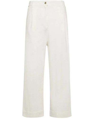 Momoní Trousers > wide trousers - Blanc