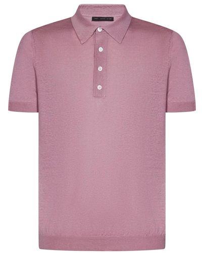Low Brand Tops > polo shirts - Violet