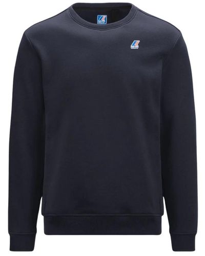 K-Way Sweatshirts & hoodies > sweatshirts - Bleu