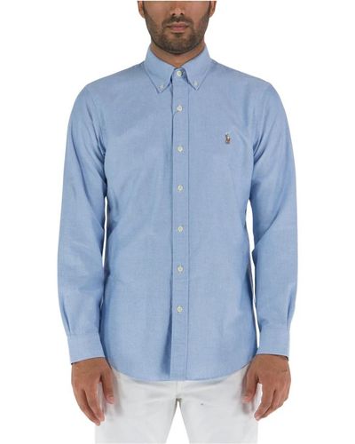 Polo Ralph Lauren Langarmhemd - Blau