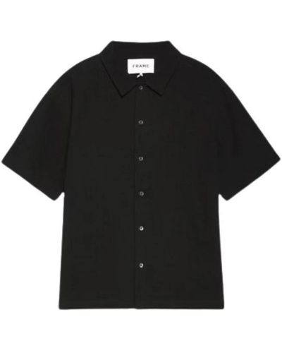 FRAME Shirts > short sleeve shirts - Noir