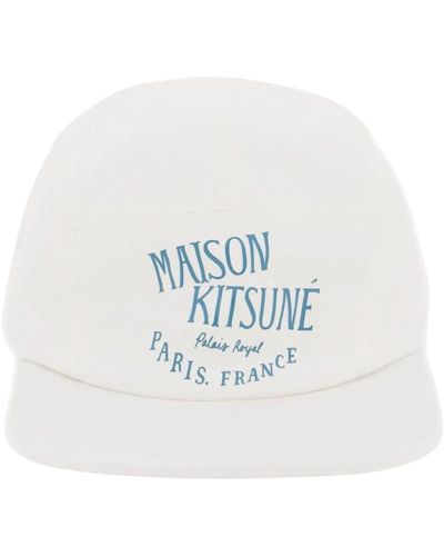 Maison Kitsuné Caps - Weiß