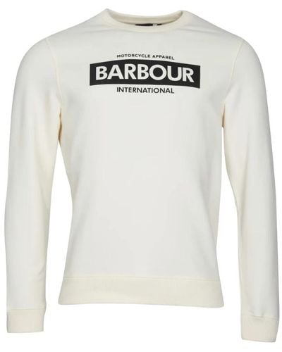Barbour Long Sleeve Tops - White