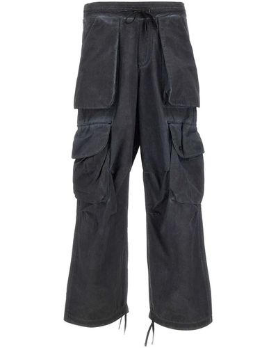A PAPER KID Trousers > wide trousers - Bleu