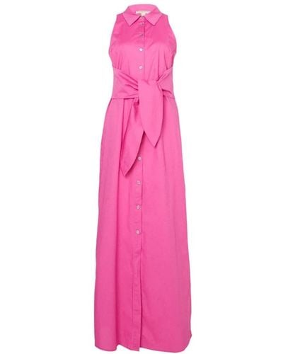 Michael Kors Shirt Dresses - Pink