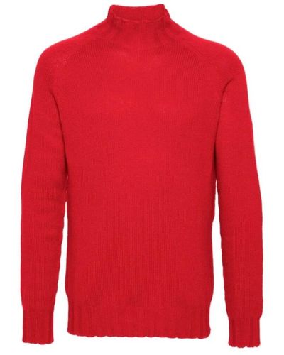 Tagliatore Knitwear > turtlenecks - Rouge
