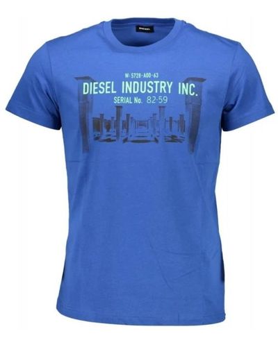 DIESEL T-shirts - Blau
