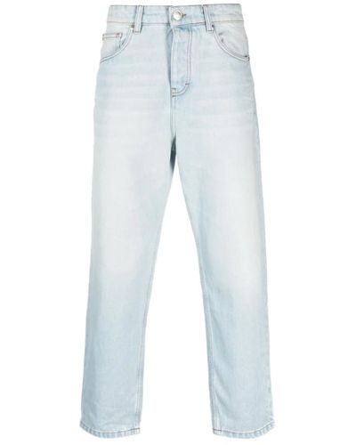 Ami Paris Jeans straight-leg blu chiaro