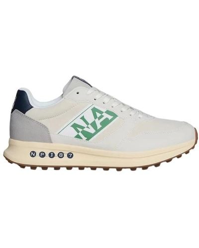 Napapijri Weiße sneakers für einen stylischen look