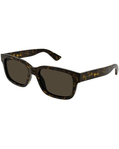 Gucci Stylische sonnenbrille gg1583s farbe 002,blaue sonnenbrille mit originalzubehör,stilvolle sonnenbrille schwarz gg1583s