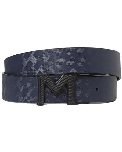Montblanc Belts - Blue