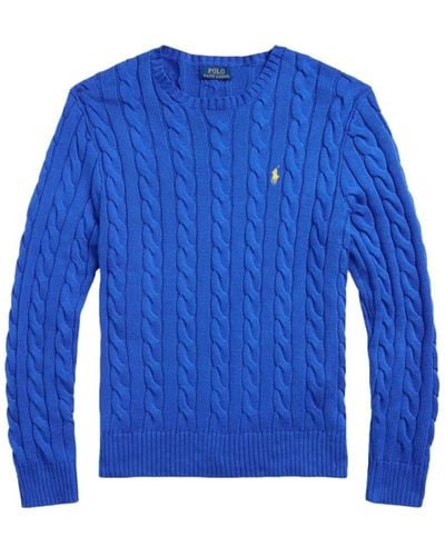 Polo Ralph Lauren Round-Neck Knitwear - Blue