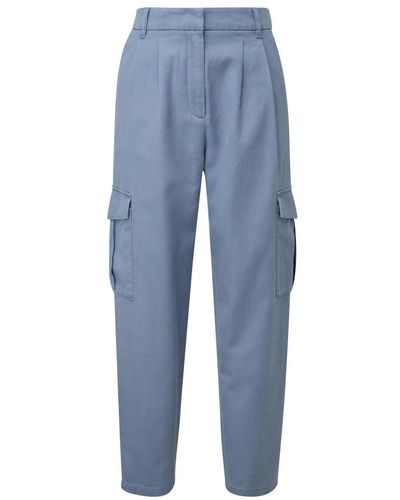 S.oliver Straight pantaloni - Blu