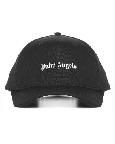 Palm Angels Cappellino nero con logo