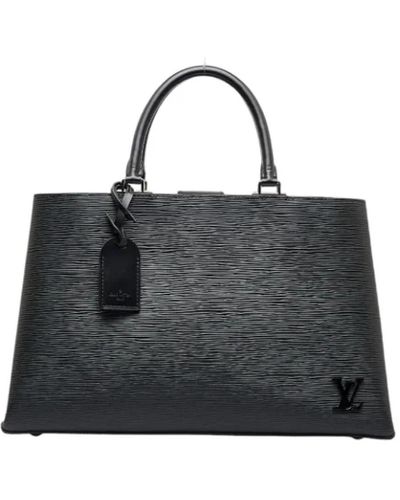 Louis Vuitton Borsa louis vuitton in pelle nera usata - Nero