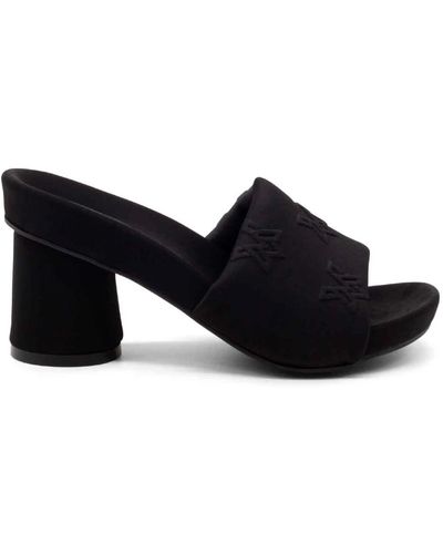 Vic Matié Shoes > heels > heeled mules - Noir