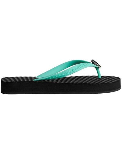 DSquared² Cuore stud sandali in gomma - Verde