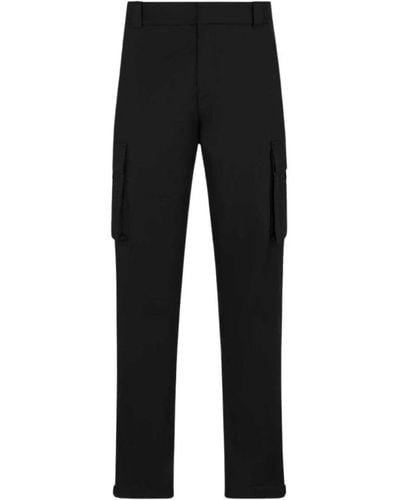 Dior Straight Trousers - Black