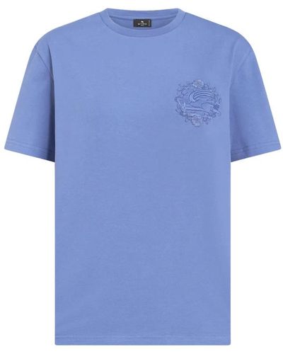 Etro T-Shirts - Blue