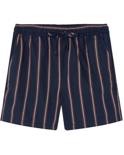 Les Deux Shorts > casual shorts - Bleu