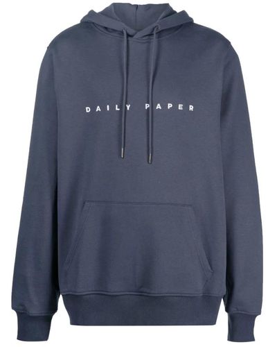 Daily Paper Sweatshirts hoodies - Blu