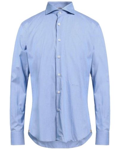 Aquascutum Shirts > casual shirts - Bleu