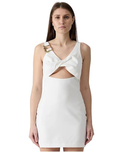 Just Cavalli Short Dresses - White