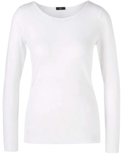 Marc Cain Long Sleeve Tops - White