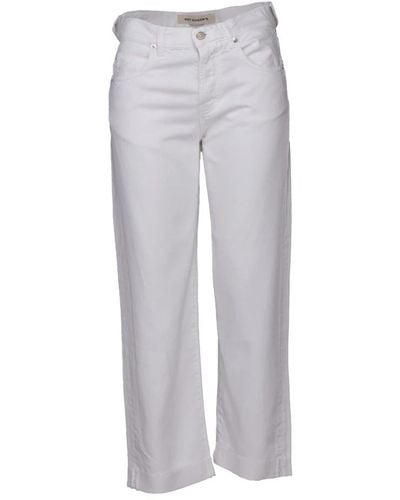 Roy Rogers Jeans > cropped jeans - Gris