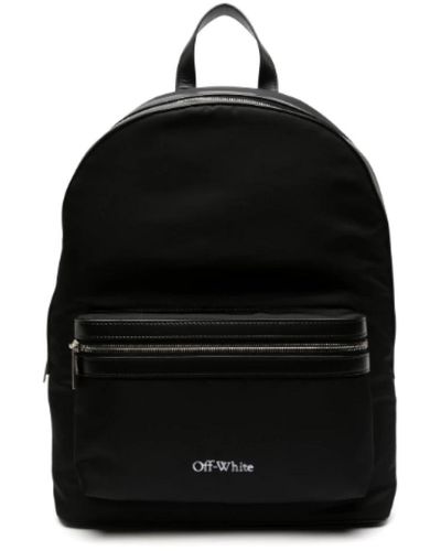 Off-White c/o Virgil Abloh Backpacks,schwarzer core round rucksack