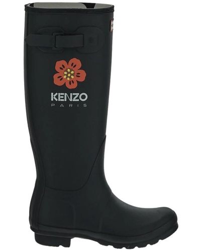 KENZO Shoes > boots > rain boots - Noir