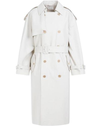 The Row Coats > trench coats - Blanc