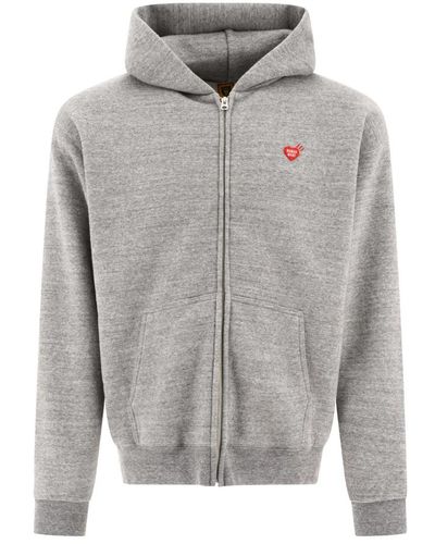 Human Made Zip-up hoodie - Grau
