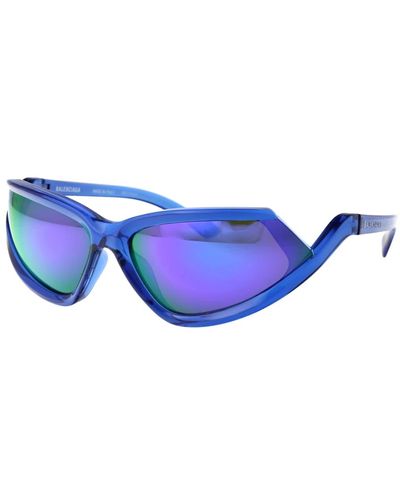 Balenciaga Stylische sonnenbrille mit modell bb0289s - Blau